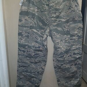 U.S. Army Camouflage Cargo Pants - Gray and Green